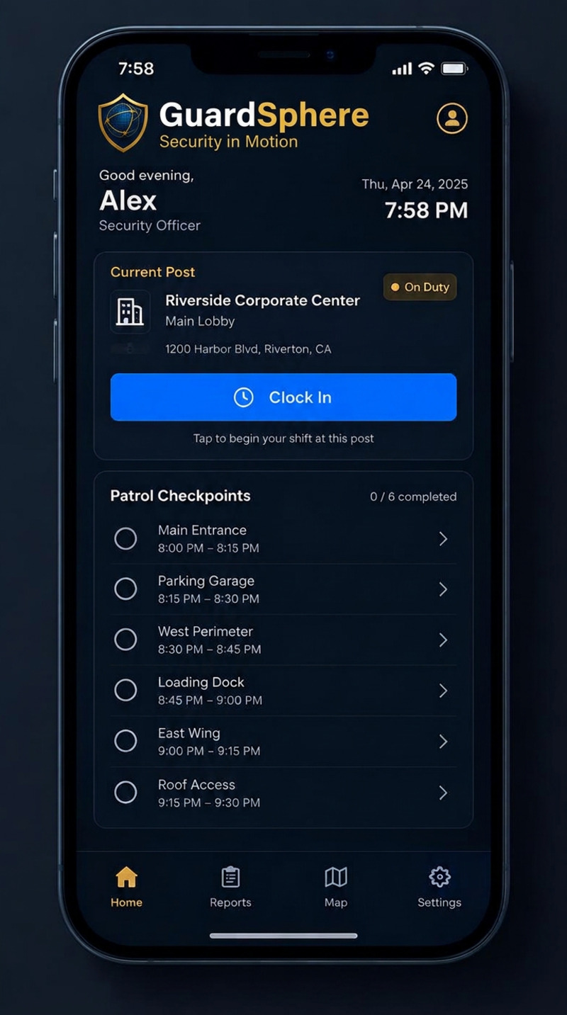 GuardSphere mobile guard experience